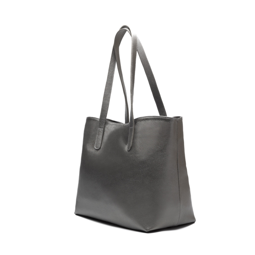 Tote Bag Quirelli para Mujer con Cierre Con Bandola Estilo 010101 Pewter