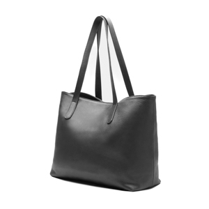 Tote Bag Quirelli para Mujer con Cierre Con Bandola Estilo 010103 Negro