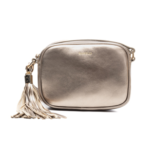 Bandolera Quirelli para Mujer con Correa Ajustable Estilo 020103 Lunar Metalico
