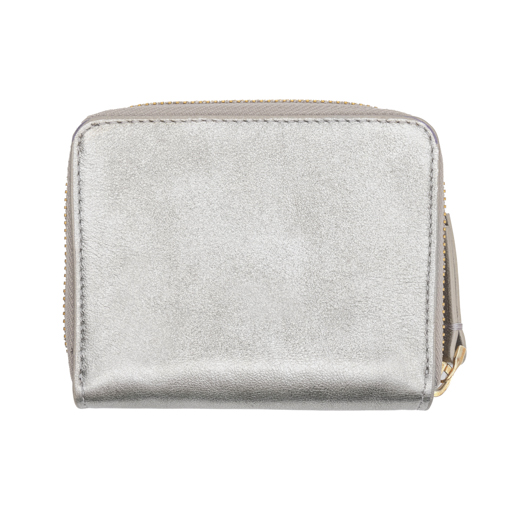 Cartera Quirelli para Mujer con Refuerzo Interno Estilo 030103 Plata