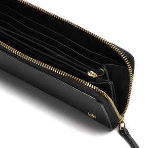 Cartera Quirelli para Mujer con Refuerzo Interno Estilo 040101 Negro