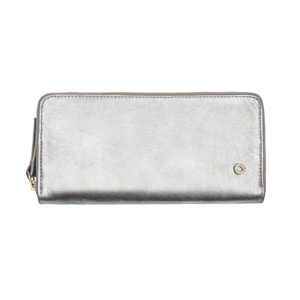 Cartera Quirelli para Mujer con Refuerzo Interno Estilo 040103 Plata