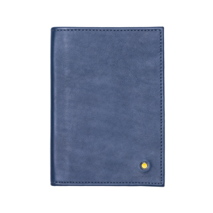Porta Pasaporte Quirelli para Hombre con Refuerzo Interno Estilo 050101 Azul