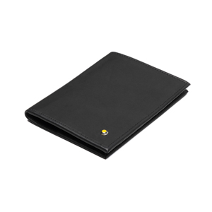 Porta Pasaporte Quirelli para Hombre con Refuerzo Interno Estilo 050102 Negro