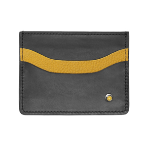Tarjetero Quirelli para Hombre con Refuerzo Interno Estilo 060101 Negro