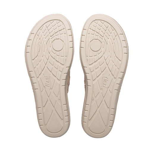 Sandalia Confort Casual Flexi para Mujer 100% Piel Estilo 100232 Petalos