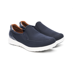 Sneaker Slip On Flexi para Mujer con Suela Extra Ligera Estilo 101304 Azul