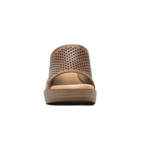 Sandalia De Tacón Flexi para Mujer con Suela Flexible Estilo 102920 Tan