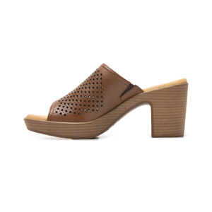 Sandalia De Tacón Flexi para Mujer con Suela Flexible Estilo 102920 Tan