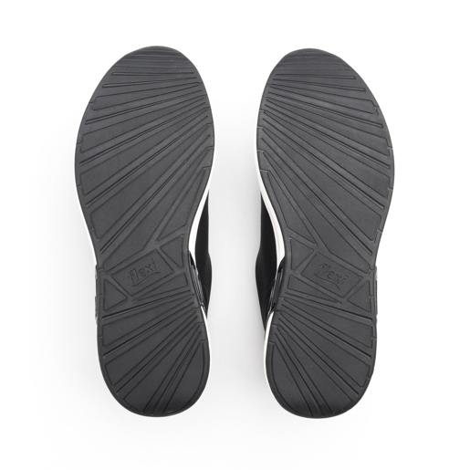 Sneaker Urbano Flexi para Mujer con Suela Extra Ligera Estilo 104406 Negro