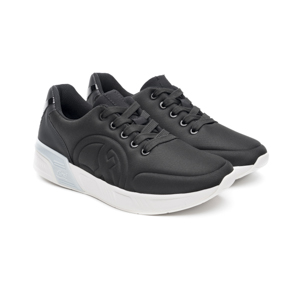 Sneaker Urbano Flexi para Mujer con Suela Extra Ligera Estilo 104406 Negro - Celeste