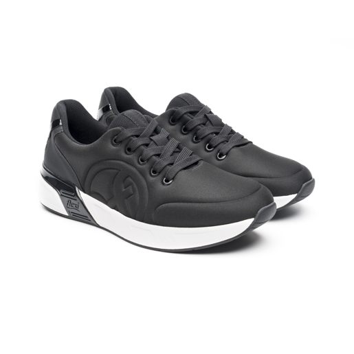 Sneaker Urbano Flexi para Mujer con Suela Extra Ligera Estilo 104406 Negro