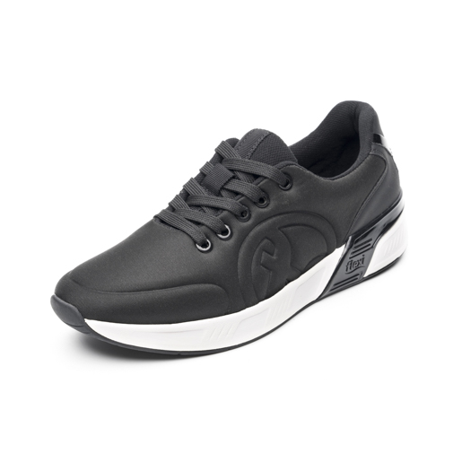 Sneaker Urbano Flexi para Mujer con Suela Extra Ligera Estilo 104406 Negro