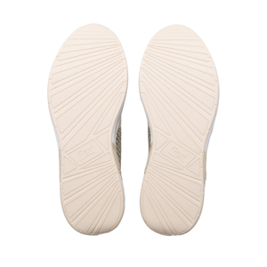 Slip On Tejido Flexi para Mujer con Suela Extra Ligera Estilo 104407 Beige