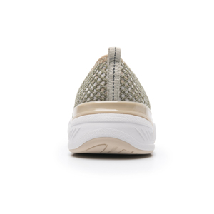 Slip On Tejido Flexi para Mujer con Suela Extra Ligera Estilo 104407 Beige