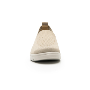 Slip On Flexi para Mujer con Suela Extraligera Estilo 104817 Beige