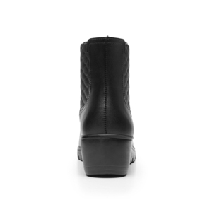 Botín Confort Cuña Flexi para Mujer con Ligereza y Suavidad Estilo 104821 Negro