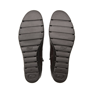 Botín Casual Suela Dentada Flexi para Mujer Estilo 104827 Madera