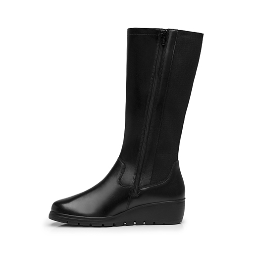 Bota Alta Confort Flexi para Mujer Estilo 104829 Negro