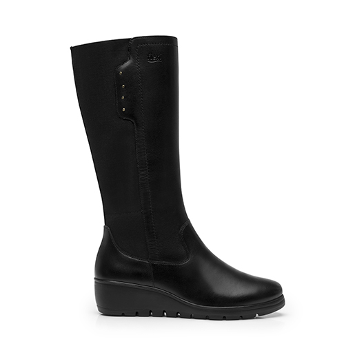 Bota Alta Confort Flexi para Mujer Estilo 104829 Negro