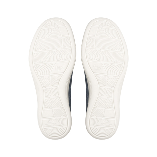 Slip On Tejido Flexi para Mujer con Ligereza y Suavidad Estilo 104918 Azul