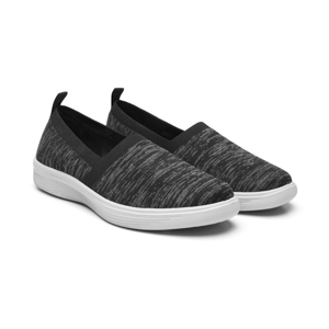 Slip On Tejido Flexi para Mujer con Ligereza y Suavidad Estilo 104918 Negro