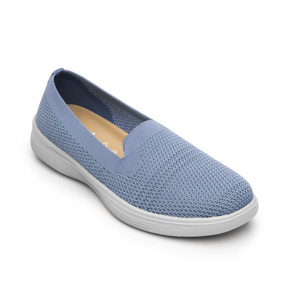 Sneaker Urbano Slip On Flexi para Mujer Estilo 104930 Azul