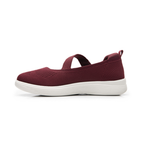 Sneaker Urbano Slip On Flexi para Mujer Estilo 104931 Burgundy