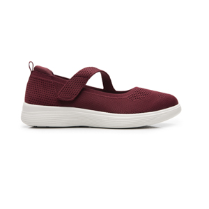 Sneaker Urbano Slip On Flexi para Mujer Estilo 104931 Burgundy