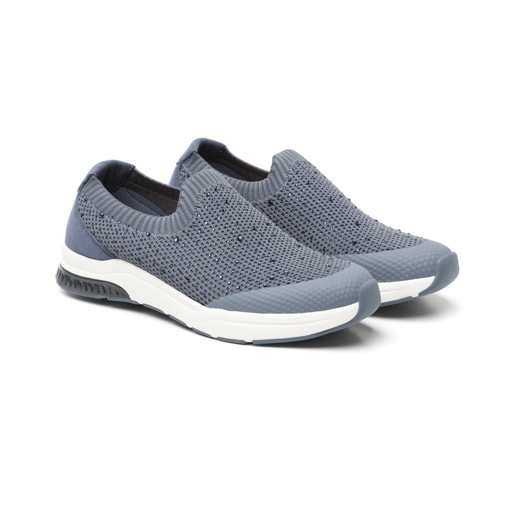 Sneaker Tejido Flexi para Mujer con Suela Extra Ligera Estilo 105111 Denim