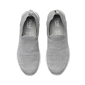 Sneaker Exclusivo Flexi para Mujer con Recovery Foam Estilo 105121 Gris