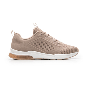 Sneaker Suela Con Gel Flexi para Mujer Estilo 105124 Sand