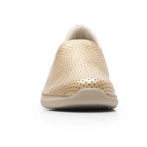 Slip On Casual Flexi para Mujer con Recovery Foam Estilo 107601 Oro