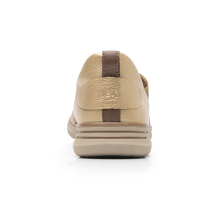 Slip On Casual Flexi para Mujer con Recovery Foam Estilo 107601 Oro