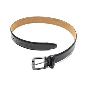 Cinturón Quirelli para Hombre con Hebilla Metálica Estilo 110101 Negro