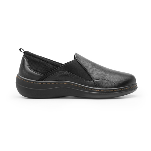 Slip On Casual Flexi para Mujer con Walking Soft Estilo 110303 Negro