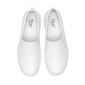 Zapato De Servicio Flexi para Mujer Estilo 110308 Blanco