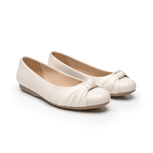 Balerina Casual Flexi para Mujer con Amortiguamiento Estilo 116313 Latte