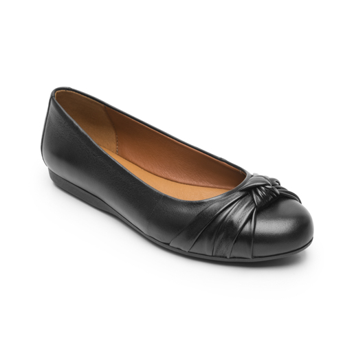 Balerina Casual Flexi para Mujer con Amortiguamiento Estilo 116313 Negro