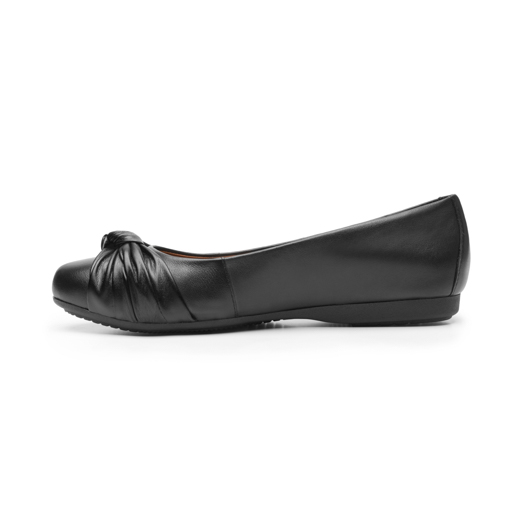 Balerina Casual Flexi para Mujer con Amortiguamiento Estilo 116313 Negro
