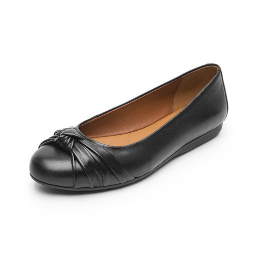 Balerina Casual Flexi para Mujer con Amortiguamiento Estilo 116313 Negro