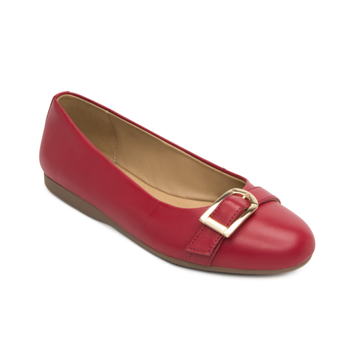 Balerina Casual Flexi para Mujer Estilo 116316 Carmin