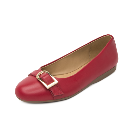 Balerina Casual Flexi para Mujer Estilo 116316 Carmin