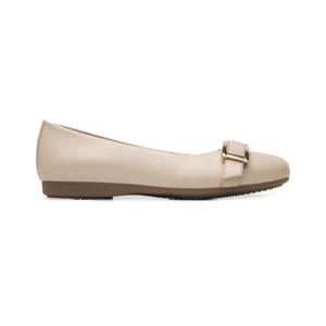 Balerina Casual Flexi para Mujer Estilo 116316 Crema