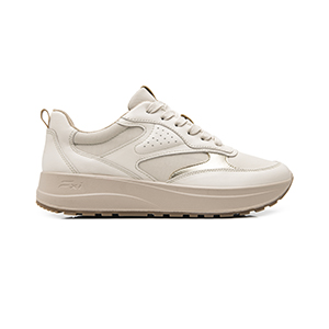 Sneaker Casual Flexi para Mujer Estilo 117210 Beige
