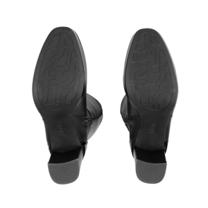 Bota Alta Flexi para Mujer con Cierre Interno Estilo 118911 Negro