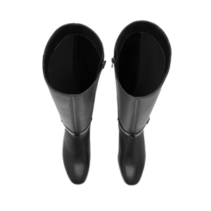 Bota Alta Flexi para Mujer con Cierre Interno Estilo 118911 Negro
