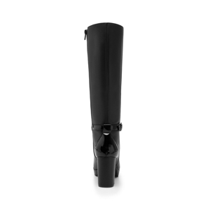 Bota Alta Flexi para Mujer con Cierre Interno Estilo 118911 Negro