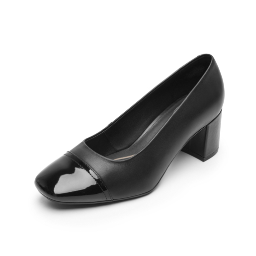 Zapatilla Punta Cuadrada Flexi para Mujer Estilo 119705 Negro
