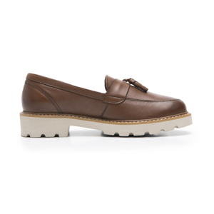 Mocasín Casual Flexi para Mujer con Suela Extra Ligera Estilo 120102 Café